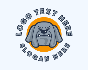 Angry - Angry Pet Dog logo design