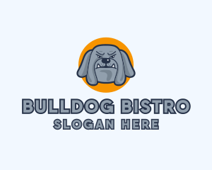 Pet Bulldog Vet logo design