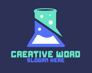 Word - Nuclear Power Lab logo design