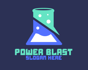 Nuclear Power Lab logo design