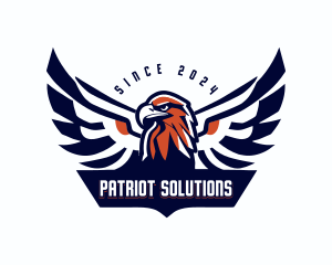 Patriot - Eagle Patriot Veteran logo design