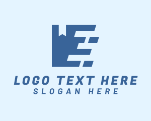 Courier Service - Cargo Box Logistics logo design