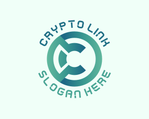 Cyber Crypto Currency logo design