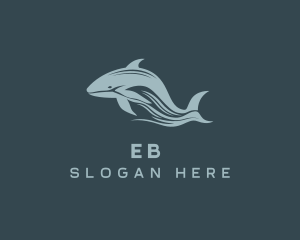 Lazy - Ocean Whale Marine logo design