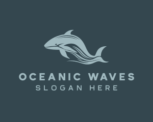 Marine - Ocean Whale Marine logo design