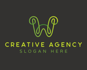 Agency - Gradient Creative Agency logo design