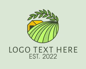 Botanist - Farm Harvest Field logo design