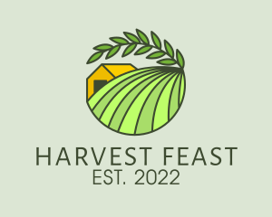 Farm Harvest Field logo design