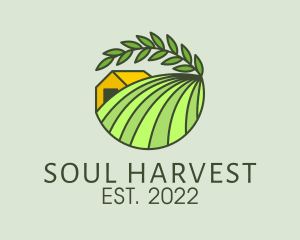 Farm Harvest Field logo design