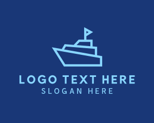 Cruise - Boat Cruise Ship logo design