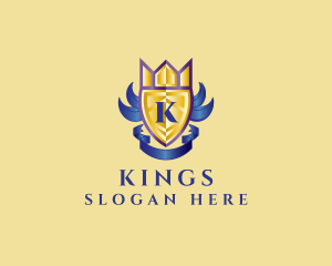 Regal Shield Crest logo design