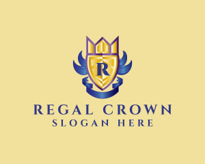 Regal Shield Crest logo design