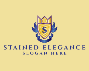 Regal Shield Crest logo design