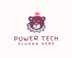 Toy Shop - Bear Hat Toy logo design