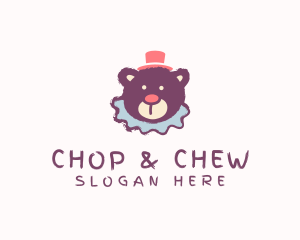 Baby - Bear Hat Toy logo design