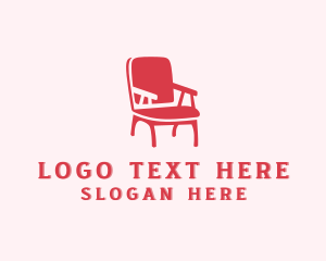 Furnishing - Armchair Sofa Furniture logo design