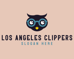 Children - Child Optical Owl logo design