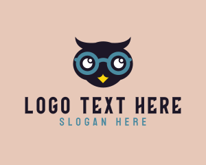 Kids - Child Optical Owl logo design