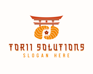 Torii Sashimi Restaurant logo design