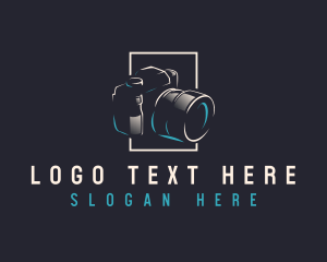 Dlsr - Studio Lens Camera logo design