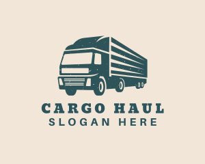 Haulage Trucking Transport logo design