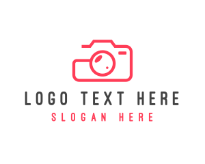 Electronic Device - Camera Photography Studio logo design