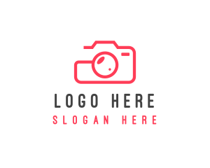 Black Camera - Camera Photography Studio logo design