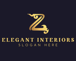 Stylish Interior Design Boutique logo design