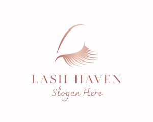 Beauty Cosmetic Eyelashes logo design