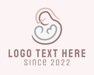 Childcare - Breastfeeding Mother Charity logo design