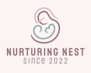 Breastfeeding Mother Charity  logo design