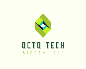 Tech Company Letter O logo design