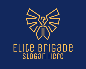 Brigade - Military Eagle Badge logo design