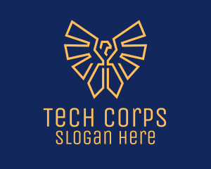 Corps - Military Eagle Badge logo design