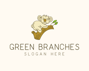 Safari Branch Koala logo design