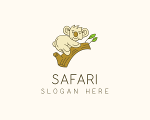 Safari Branch Koala logo design
