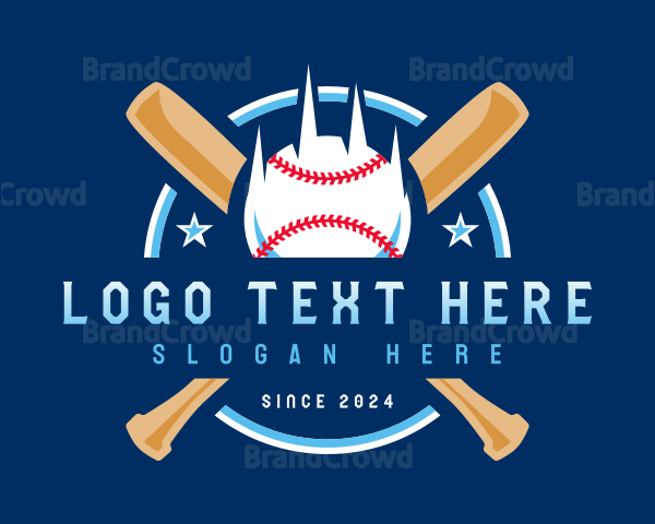 Baseball Team Tournament Logo