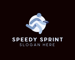 Sprint - Gridiron Football Athlete logo design
