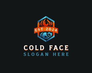Cold Heating Temperature logo design