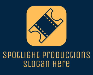 Show - Movie Ticket App logo design