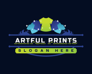 Shirt Print Clothing logo design