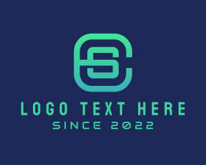 Digital Marketing - Advertising Firm Letter CS logo design