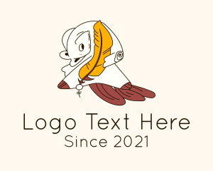 Cultural - Tribal Mayan Bird Costume logo design