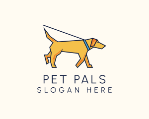 Pet Dog Walker logo design