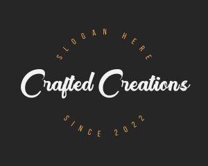 Handwritten Cursive Startup logo design