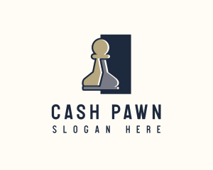 Pawn - Pawn Chess Piece logo design