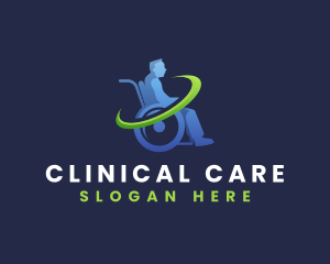 Wheelchair Disability Clinic logo design