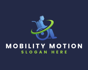 Wheelchair - Wheelchair Disability Clinic logo design