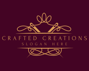 Sewing Needle Craft logo design