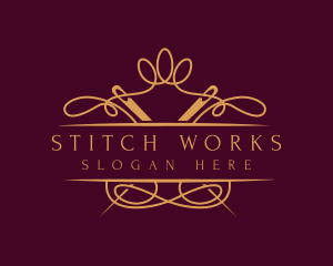 Sewing Needle Craft logo design